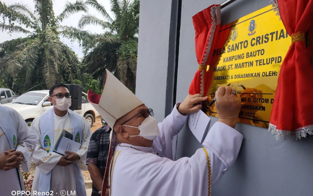 Pemberkatan Kapela Santo Cristiano, Kg. Bauto, Paroki Telupid
