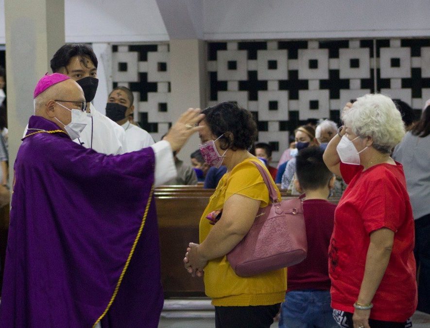 St Mary’s Cathedral, Sandakan celebrated Ash Wednesday on 22 February 2023