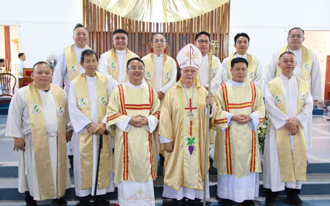 Seminarian Ricki Boy Hasim ordained to the Diaconate
